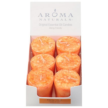 Aroma Natural Clarity Votive - 1 CT - Image 2