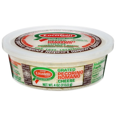 Locatelli Grated Pecorino Romano Cheese - 4 Oz - Image 1