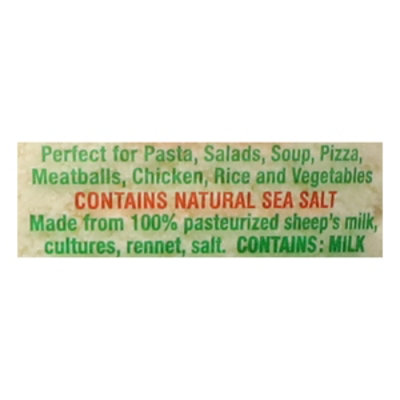 Locatelli Grated Pecorino Romano Cheese - 4 Oz - Image 4