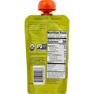 Peter Rabbit Organics Apple Grape Fruit Blend - 4 OZ - Image 6