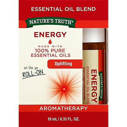 Natures Truth Energy Essential Oil Roll On - 10 ML - Image 2