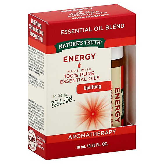 Natures Truth Energy Essential Oil Roll On - 10 ML