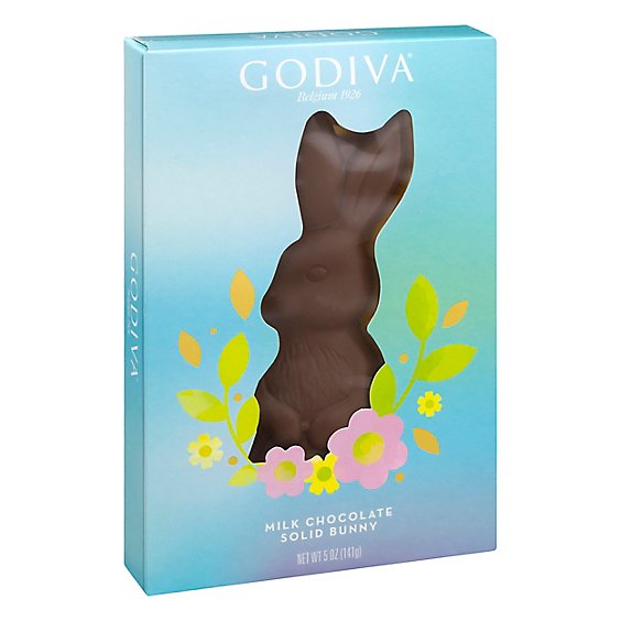 Godiva Solid Milk Choc Bunny - 5 OZ