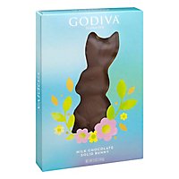 Godiva Solid Milk Choc Bunny - 5 OZ - Image 1