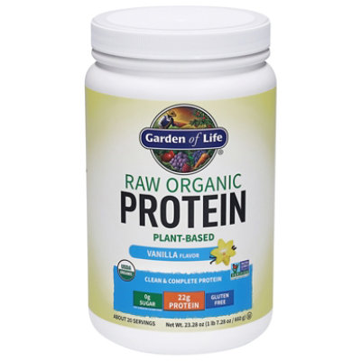Garden Of Life Vanilla Raw Protein - 22 OZ - Image 2