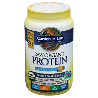 Garden Of Life Vanilla Raw Protein - 22 OZ - Image 1