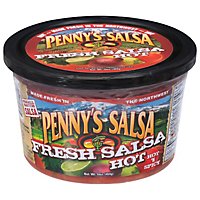 Pennys Hot Salsa - 16 OZ - Image 1