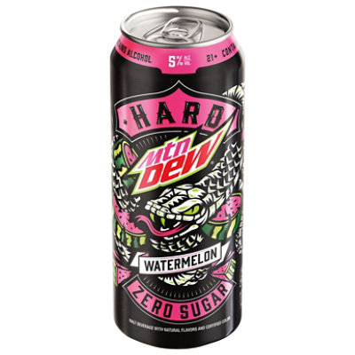 Hard Mountain Dew Watermelon In A Can - 24 Fl. Oz. - Image 3