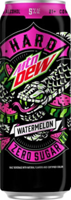 Hard Mountain Dew Watermelon In A Can - 24 Fl. Oz. - Image 2