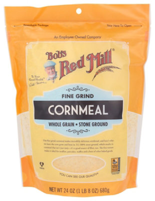 Bobs Red Mill Fine Grind Cornmeal - 24 OZ - Image 1