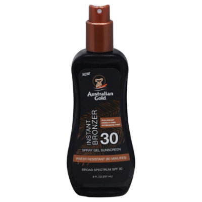 Australian Gold SPF 30 Instant Bronzer Gel Sunscreen  - 8 Oz - Image 3