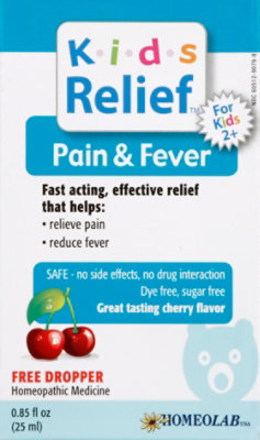 Kids Relief Pain & Fever - 0.85 Fl. Oz. - Image 2