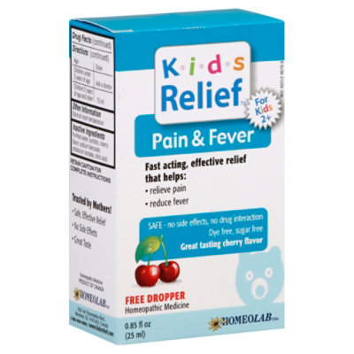 Kids Relief Pain & Fever - 0.85 Fl. Oz. - Image 1