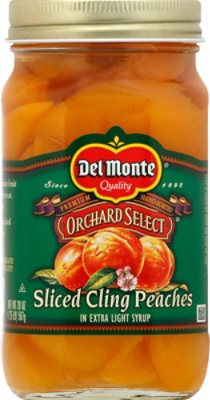 Del Monte Orchard Select Sliced Cling Peaches in Extra Light Syrup - 20 Oz - Image 2