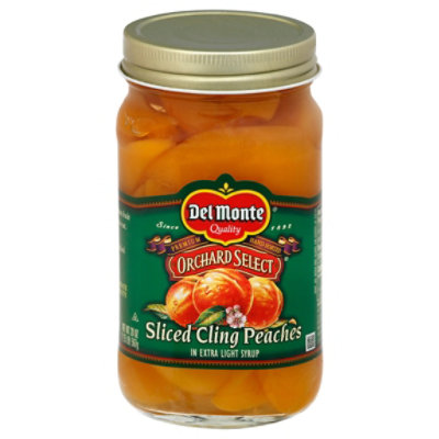 Del Monte Orchard Select Sliced Cling Peaches in Extra Light Syrup - 20 Oz - Image 1