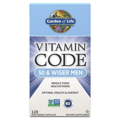 Garden Of Life Vitamin Code Mens 50 - 120 CT - Image 1