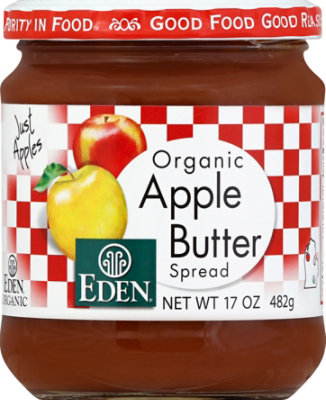 Eden Foods Fruit Bttr Apple - 17 OZ - Image 2