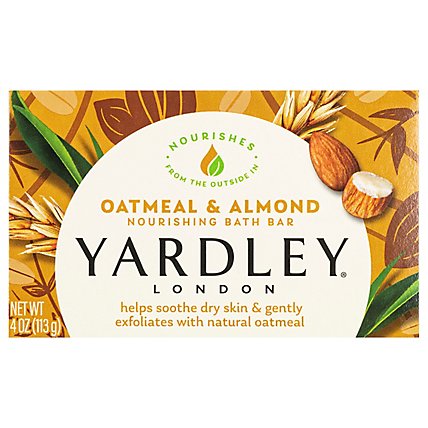Yardley Oatmeal Soap 1 Ct - 4.25 OZ - Image 2