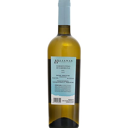 Olianas Vermentino Di Sardegna Doc Wine - 750 ML - Image 4
