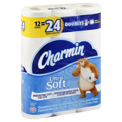 Charmin Soft 12 Double Roll - 12 RL - Image 1