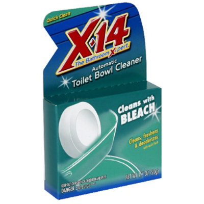 X-14 Toilet Bowl Cleaner With Bleach - 1.7 Oz - Image 1