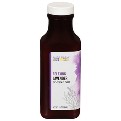 Aura Cacia Lavendar Shower Salt - 16 OZ - Image 3