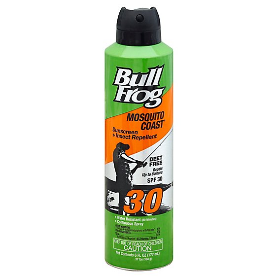 BullFrog Insect Spay Spf30 - 6 FZ