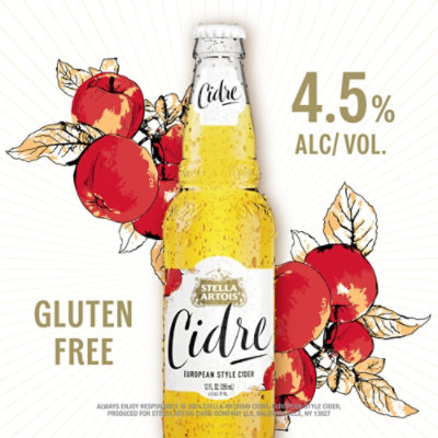 Stella Artois Cidre European Style Hard Cider In Bottles - 4-12 Fl. Oz. - Image 3