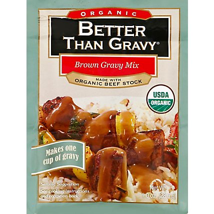 Better Than Gravy Organic Brown Gravy Mix - 1 OZ - Image 2
