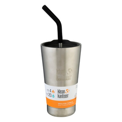 Klean Kanteen Insulated Tumbler Brushed Stainless 16oz - EA - Image 3