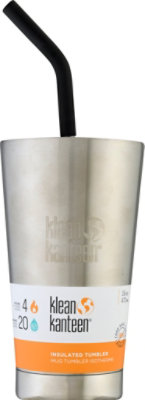 Klean Kanteen Insulated Tumbler Brushed Stainless 16oz - EA - Image 2