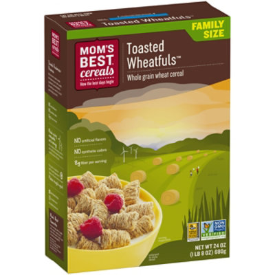 Mom's Best No Sugar Toasted Wheatfuls - 24 OZ - Image 3