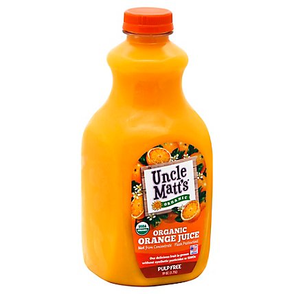 Uncle Matts Pulp Free Orange Juice - 59 FZ - Image 1