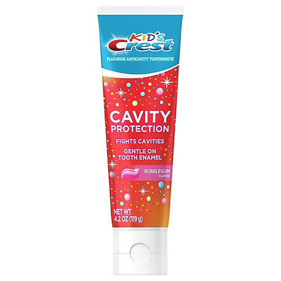 Crest Kids Bubblegum Toothpaste - 4.2 OZ