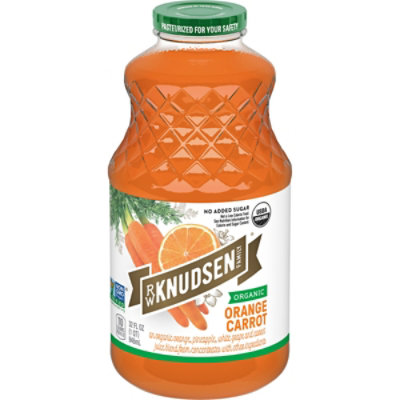 R.W. Knudsen Family Original Organic Orange Carrot Juice - 32 Fl. Oz. - Image 2