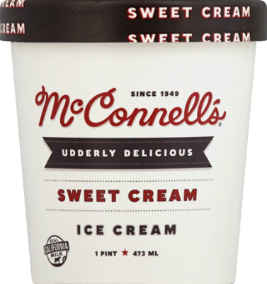 Mcconnells Ice Cream Sweet Cream - 16 OZ - Image 2