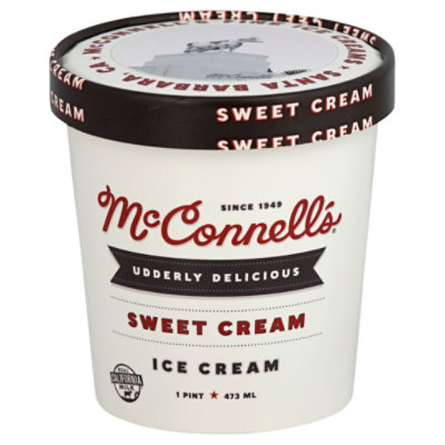 Mcconnells Ice Cream Sweet Cream - 16 OZ - Image 1