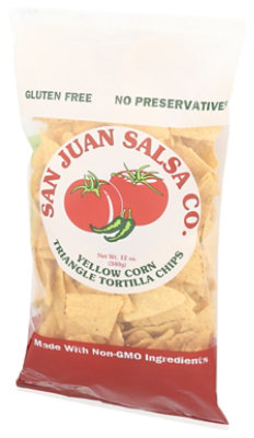 San Juan Triangle Tortilla Chip - 12 OZ - Image 4