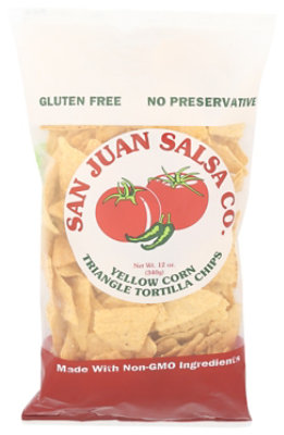 San Juan Triangle Tortilla Chip - 12 OZ - Image 1