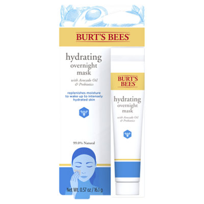 Burts Bees Hydrating Overnight Mask - .57 OZ - Image 1