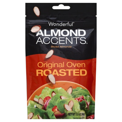 Wonderful Almond Accents Original Oven Roasted - 3.5 OZ - Image 1