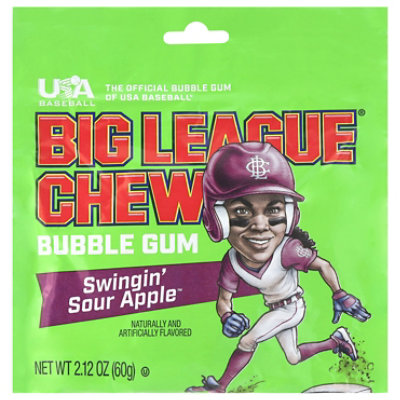 Big League Chew Sour Apple - 2.12 OZ - Image 2