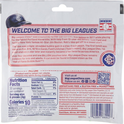 Big League Chew Sour Apple - 2.12 OZ - Image 5