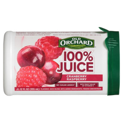 Old Orchard Frozen Cranberry/raspberry Juice - 12 FZ - haggen