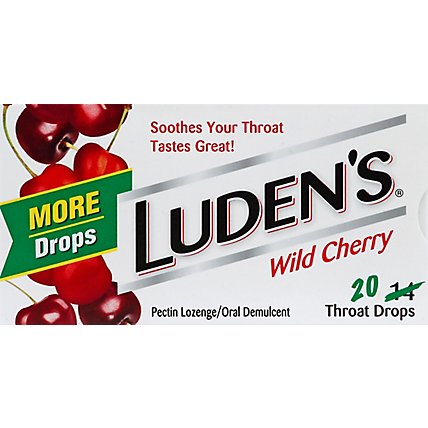 Ludens Drops Throat Cherry Wild - 20 CT - Image 2