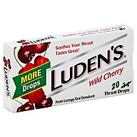 Ludens Drops Throat Cherry Wild - 20 CT - Image 1