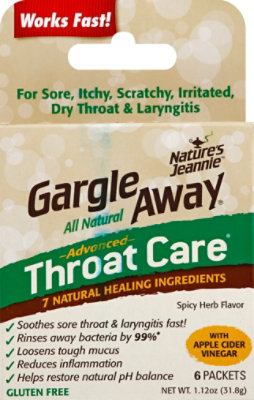 Gargle Away Throat Care - 6 CT - Image 2