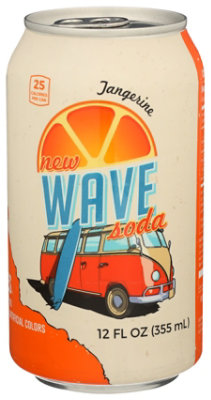 Wave Soda Tangerine - 12 FZ - Image 1