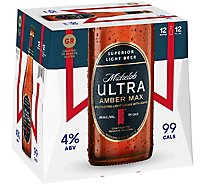 Michelob Ultra Amber Max In Bottles - 12-12 FZ