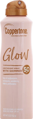 Coppertone Glow Spray Spf50 - 5 OZ - Image 2